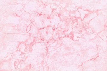 Fototapeta premium Pink marble texture background with high resolution for interior decoration. Tile stone floor in natural pattern.