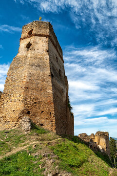 Ruins of castle Zborov, Slovakia