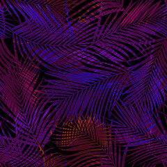 Palm Seamless Repeat Pattern