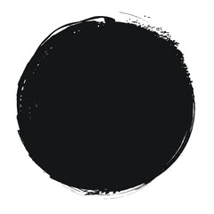 Fototapeta na wymiar Ink Splash Background . Black Paint Splattered Shape . Grunge texture vector
