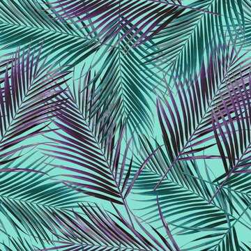 Palm Seamless Repeat Pattern