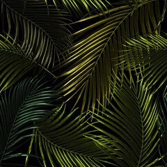 Palm Seamless Repeat Pattern