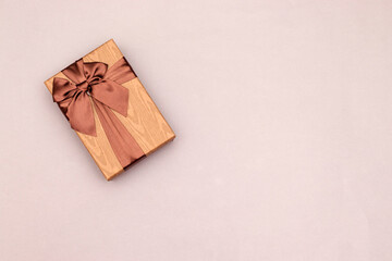  Brown elegant gift box 