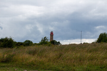 Fototapeta na wymiar Leuchtturm auf Rügen Kap Arcona