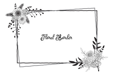 Obraz premium Template rustic wedding invitations. Save the date. Menu. Thank you. Your table. RSVP. Calligraphy and hand-drawn flowers.