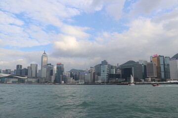 Obraz premium city skyline