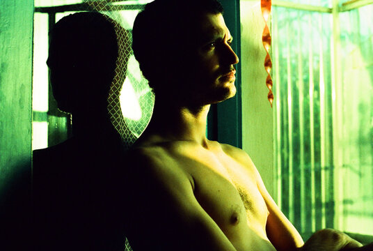 Melancholic Man Portrait