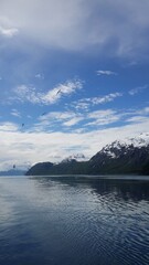 lake and mountains