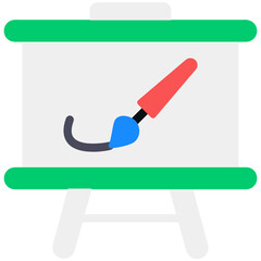 
Make a rough drawing, sketching flat vector 

