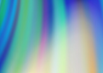 Light Blue, Green vector pattern with lamp shapes. Brand new colored illustration in marble style with gradient. A completely new template for your business design.