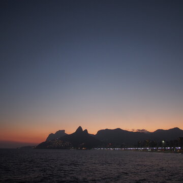 Sunset in Rio