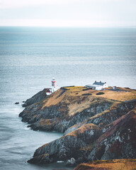 The Baily Lighthouse on the coast