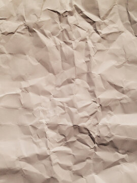 Close up of crumpled piece of construction paper