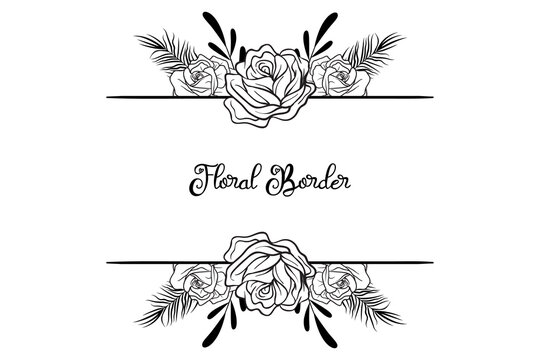 Template rustic wedding invitations. Save the date. Menu. Thank you. Your table. RSVP. Calligraphy and hand-drawn flowers.