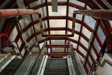 stairs at the train station