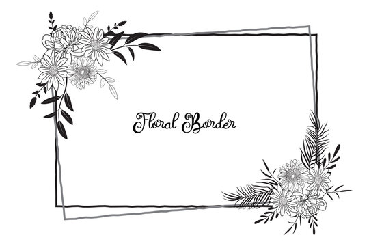 Template rustic wedding invitations. Save the date. Menu. Thank you. Your table. RSVP. Calligraphy and hand-drawn flowers.