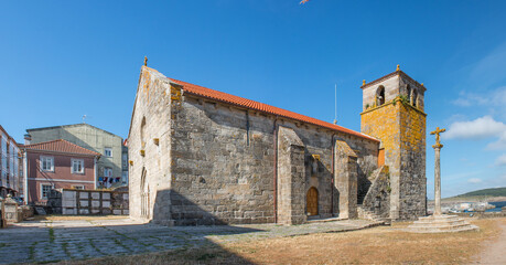 Church in Laxe (in Spanish Iglesia de Santa María de Atalaia) Northern Spain Galicia Costa da Morte