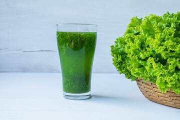 Fresh vegetable juices for health