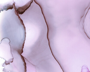 Ethereal Water Pattern. Alcohol Ink Wash 