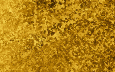 Grunge Background. Gold Retro Wallpaper. Overlay 