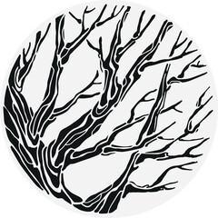 graphic drawing of a tree