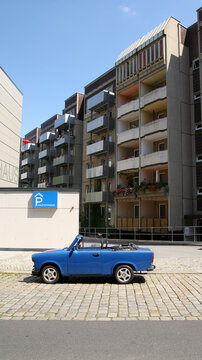 Vintage east-german cabriolet
