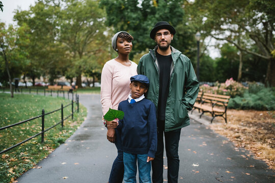 Real New Yorker Family in the park