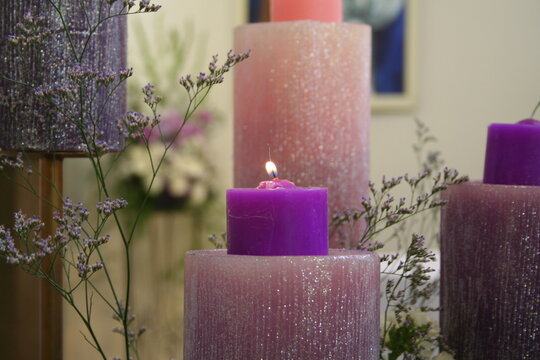 Coroa do Advento advent