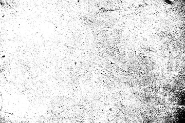Grunge texture. Black and white background. Black scratches, scuffs, chips, blotches. A monochrome backdrop. Vector graphics