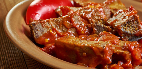 Bulgarian Drusan kebab