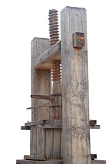 wine manual grape crushing machine