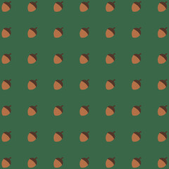 Autumn Fall acorns patterns for background 