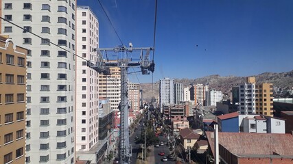 Fototapeta premium Ciudad de La Paz