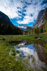 lake in the mountains