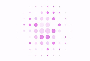 Light Purple vector texture with disks.