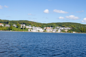 Kreidefelsen Rügen vom Meer aus