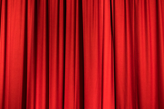 Red curtain