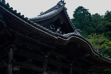 Fototapeta na wymiar Okadera Temple in Nara.