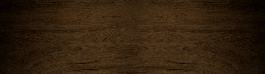 old brown rustic dark wooden texture - wood / timber oak background panorama long banner