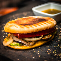 Sandwich grille vegetariano