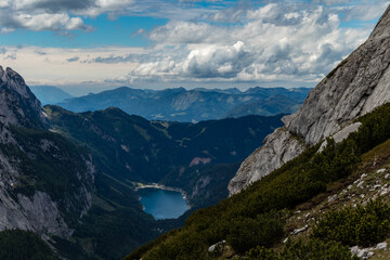 Fototapeta na wymiar austria mountains landscape
