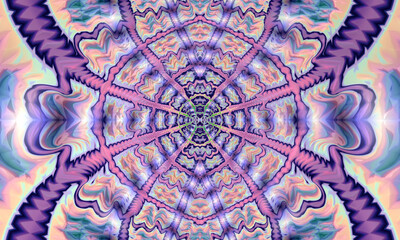 Beautiful abstract background for art projects, cards, business, posters. 3D illustration, computer-generated fractal