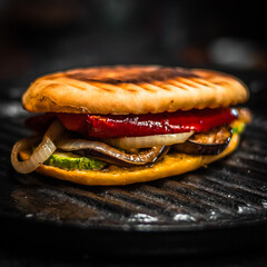 Sandwich grille vegano