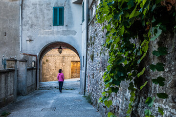 Fototapeta na wymiar Gerfalco, Grosseto - Tuscany, Italy