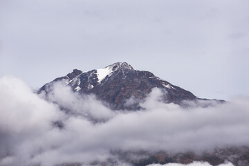 Fototapeta na wymiar alta montagna cima vioz Trentino Pejo Italia alpi 