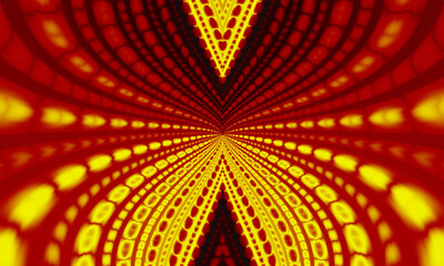 Beautiful abstract background for art projects, cards, business, posters. 3D illustration, computer-generated fractal