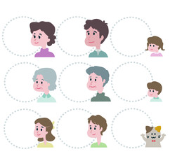 Family speech bubble