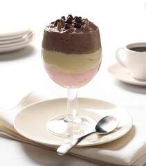 three layer mousse
