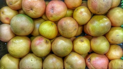 pomelos, frutos naturales