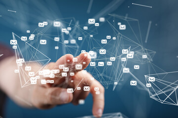 mail communication support contact concept service